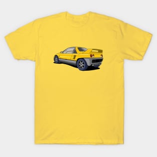 Autozam AZ-1 in Yellow T-Shirt